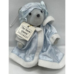 Vintage North American Bear 5” The Snow Queen Mini V.I.B. 1992 5" Ornament